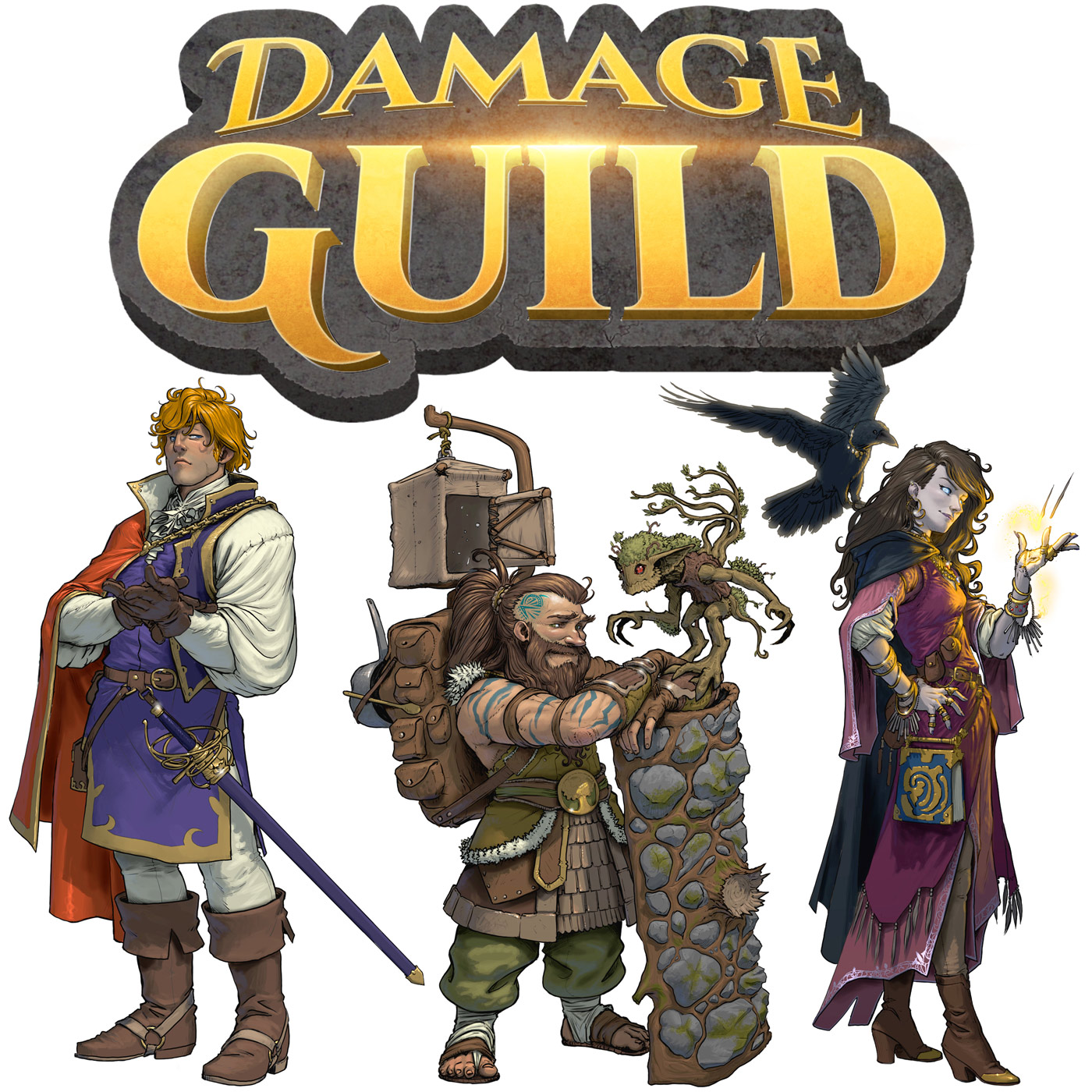 Podcast artwork for The Damage Guild, A Pathfinder 2E Podcast